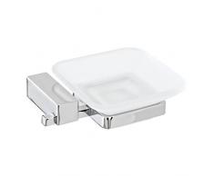 FERIDRAS Unica Portasapone, Cromo, 4x12x20 cm