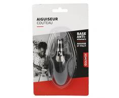 Equinox Cafe-Color Affilacoltelli, Plastica, Nero, 5Â x 10,2Â x 4,5Â cm