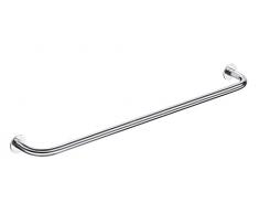 Inda AV190BCR One Portasalviette, Ottone, Cromato, 8 x 49 x 4 cm