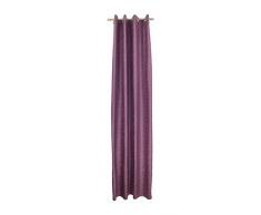 Pierre Cardin 6082 X 448 X 360 Tenda, Tenda con Occhielli, 245 x 140 cm, Viola
