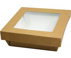 Firplast 120075 Scatola di Cartone, 95 x 95 x 40 mm