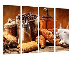 Poster Fotografico Caffetteria, Panaderia Cucina, Bolleria Cafe, Macinino Dimensione totale: 131 x 62 cm XXL