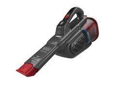 BLACK+DECKER BHHV315J-QW, Aspiratore Ricaricabile Aspirabriciole Litio, 18Wh, capacità Contenitore 700ml, Azione Ciclonica, con Accessori e Jack di Ricarica, 12V