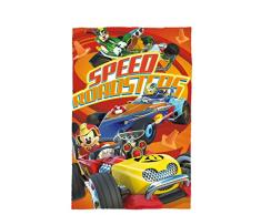 Kids Coperta in pile con motivo Topolino, Lana, Rosso, 25 x 10 x 10 cm, 12 pezzi