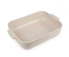 PEUGEOT PSP60046 Appolia Pirofila Rettangolare 32cm, Ceramica, Natur