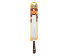Spatola Pasticceria Curva, Manico Legno Palissandro, Inox, 6 UnitÃ