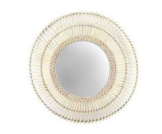 Dcasa Bamboo Specchi da Parete Mobili Adesivi Decorazione della Casa Unisex Adulto, Colore, Unico