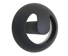 Lutec Spril Lampada da Esterno a LED Integrato 8.4 W, Grigio Antracite, 19 x 14 cm