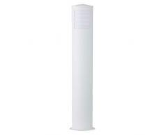 Brilliant, Lampada da terra per esterni, in metallo e plastica, E27, 20 watt, Bianco, flourescent, elettrico, metallo/plastica