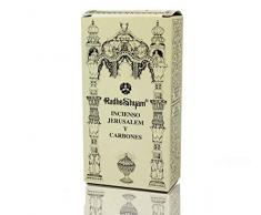 Radhe Shyam 1600090 - Incenso Gerusalem e Carboni, Multicolore, Extra Small