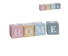 Dcasa 4 Home Set da Soffitto Candelabro e Portacandele Decorazione per la Casa Unisex Adulto, Colore, Unico