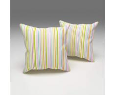 Eren Home Federa (Senza Cuscino Interno), Multicolore, 43x43cm