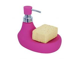 Malaga 110 461 Dispenser di Sapone e spugne MSV fonte Lampone