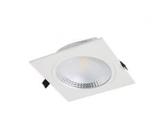 Sulion Cobdown Faretto LED ad Incasso, 20Â W, Bianco