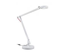 Trio Leuchten Trio 527920101 Amsterdam Lampada LED, Morsetto, da Parete, Bianco 5 W