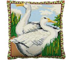 Brigantia Needlework - Kit per Parte Anteriore del Cuscino arazzo del Lavoro di Cucito a Punto Croce - C1608 Anatra di Aylesbury