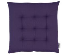 Tom Tailor 575355 T-Dove - Cuscino da Sedia, in Cotone, 40 x 40 cm, Colore: Viola