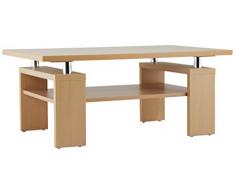Alfa-Tische Malaga Tavolino Basso, Buche, 100 x 65 x 44 cm
