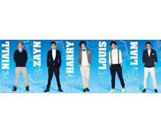 1art1 One Direction - 1D Kiss You, Autografi Poster per la Porta (158 x 53cm)
