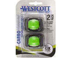 acme Carbotitanium Rasoio Lama di Ricambio 2/Pkg, Multicolore, 11.17Â x 7.62Â x 3.17Â cm