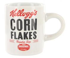 Kellogg S kg3003/3WEB Tazza Espresso Ceramica Bianco 6,70Â x 5,50Â x 8,30Â cm