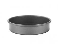 Prestige - Piccola teglia antiaderente resistente e forte, teglia da forno in acciaio antiaderente rinforzato, Acciaio, Loose base sandwich tin