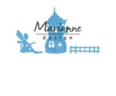 Marianne Design Creatables Fustelle Culla, per Il Taglio e lâEmbossing di Carta per Progetti Creativi, Metallo, Azzurro, Regular