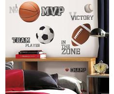 Thedecofactory all Star Sport Saying Peel And Stick Adesivi murali