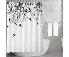 Bonamaison Tende da Doccia, Poliestere, Multicolore, 155x220 cm