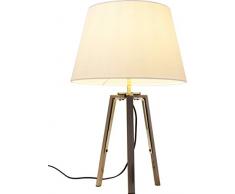 Kare - Lampada da tavolo Tripot Think, colore: Bianco