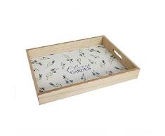 DCASA - Vassoio in legno per letto, non applicabile