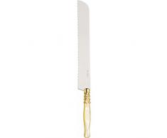 Casa Bugatti SEDAM-01949 Selene Gold - Coltello da pane