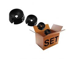 Plastica Tecnica Vlotho â La grandezza Originale trovatore: Modello Sizeamatic, Extra Grande Unisex â Abbigliamento â Set â Set di 100 Taglie per la marcatura delle Taglie su Appendiabiti.