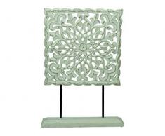 J. Kersten BV Statuetta Decorativa, Legno, Bianco, 38x1,6x53cm