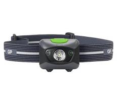 GP Battery Xplor Orion PH15 Lampada LED Frontale con Sensore di Movimento, Nero