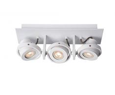 Lucide - Faretto da soffitto, in alluminio, 15 W, colore: Bianco