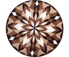 Grund Wings of Joy Tappeto per Il Bagno, Poliacrilico Supersoft, Marrone, 100 cm