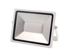 Imperia 6012178 Faro LED da Esterno 30 W, Bianco Lucido, 16.8 x 4 x 21.2 cm
