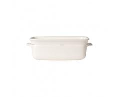 Villeroy & Boch Pasta Passion Pirofila per Lasagne Piccolo, Set da 2 Pezzi, Porcellana, Bianco
