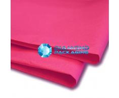 Diamond Packaging Diamond - 20 Fogli di Carta velina, 450 x 700 mm, Colore: Rosa, 450 x 700 mm