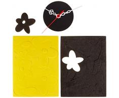 Asir Group LLC 3duhr-34 Clocky Decorativa Orologio da Parete, Multicolore