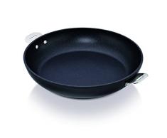Beka - Padella per friggere in Alluminio forgiato, Colore: Nero, Alluminio forgiato, Nero, â28 cm