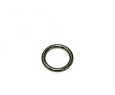 Gardinia Anello (Ferma-Tenda) Nickel per Tende da Fissare al Vetro o da bistrot, 25 unitÃ 