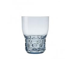 Kartell Jellies Family Bicchiere Vino, Azzurro, set da 4 pezzi