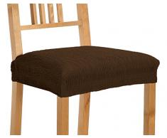 Martina Home Emilia Confezione di federe coprisedia, in Tessuto 24x30x6 cm Marrone