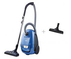 AEG VX8-2-6SB Aspirapolvere con sacchetto, 600 W, 12 metri di radio, magnete silenzioso, regolazione di potenza