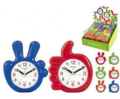 HOME 8298700 Set 8 Sveglie Quarzo Like Assortiti Arredo E Decorazioni Casa