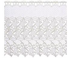 Plauener Spitze by Modespitze, Tendina decorativa, altezza 60 cm, Bianco (creme), larghezza: 144 cm