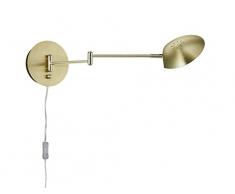 Trio Leuchten Applique Integriert, 6 W, Ottone Opaco, 63.3 x 16 x 16 cm