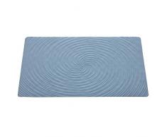 FERIDRAS Vortice Tappeto Antiscivolo, Gomma, Azzurro, 3x20x51 cm,